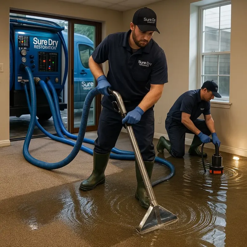 Water Extraction and Removal process in Myrtletown, CA